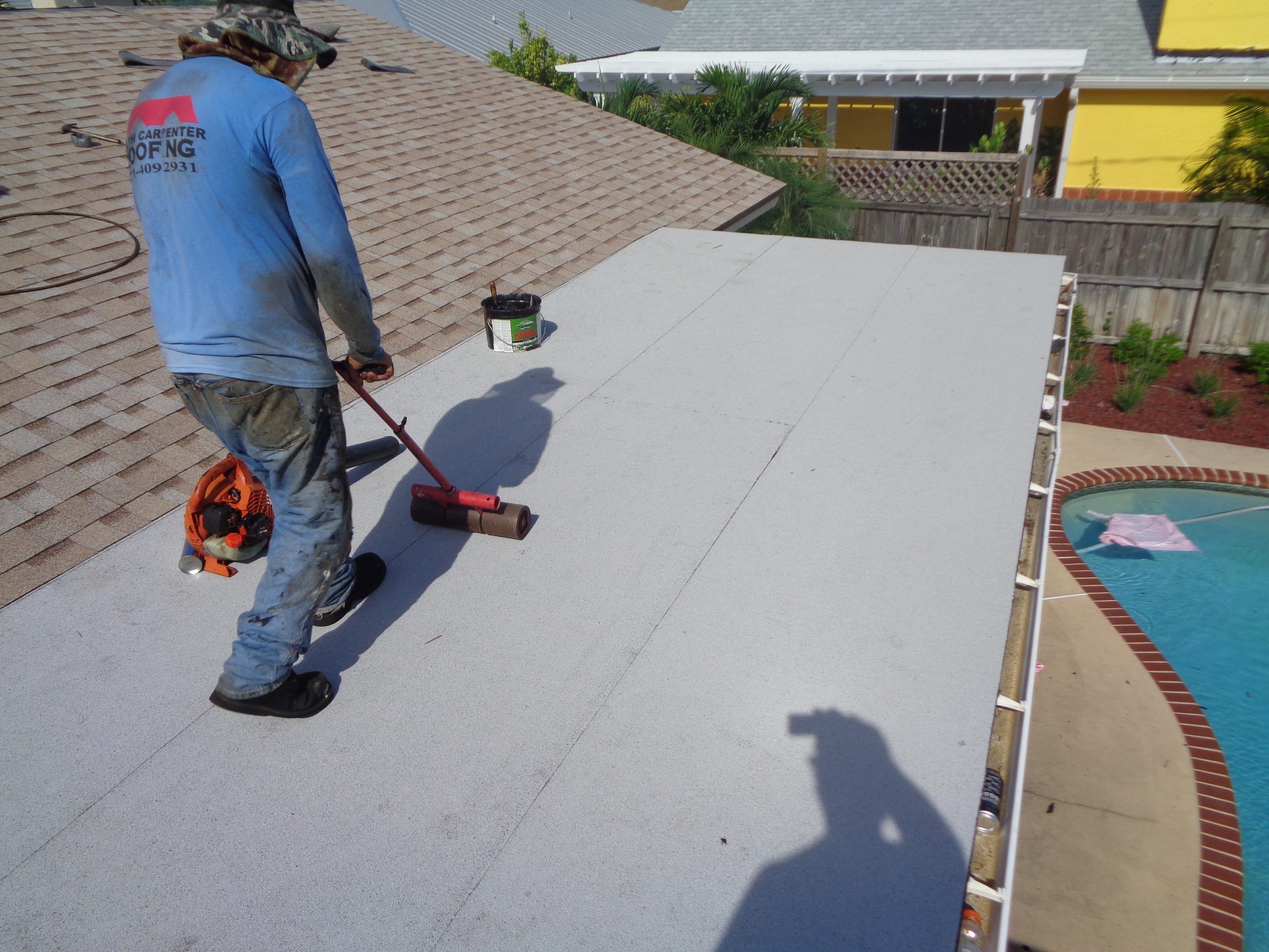 Flat Roofing project photo 6 by Ralph Carpenter Roofing
